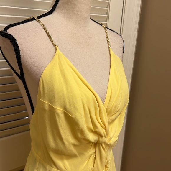 ba&sh Fifia Jumpsuit in Jaune, Size Small, NWT - Picture 7 of 17